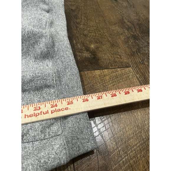 Vintage 90s Gettysburg College Big Spellout Hoodie Made In USA Grey Medium - Picture 10 of 11